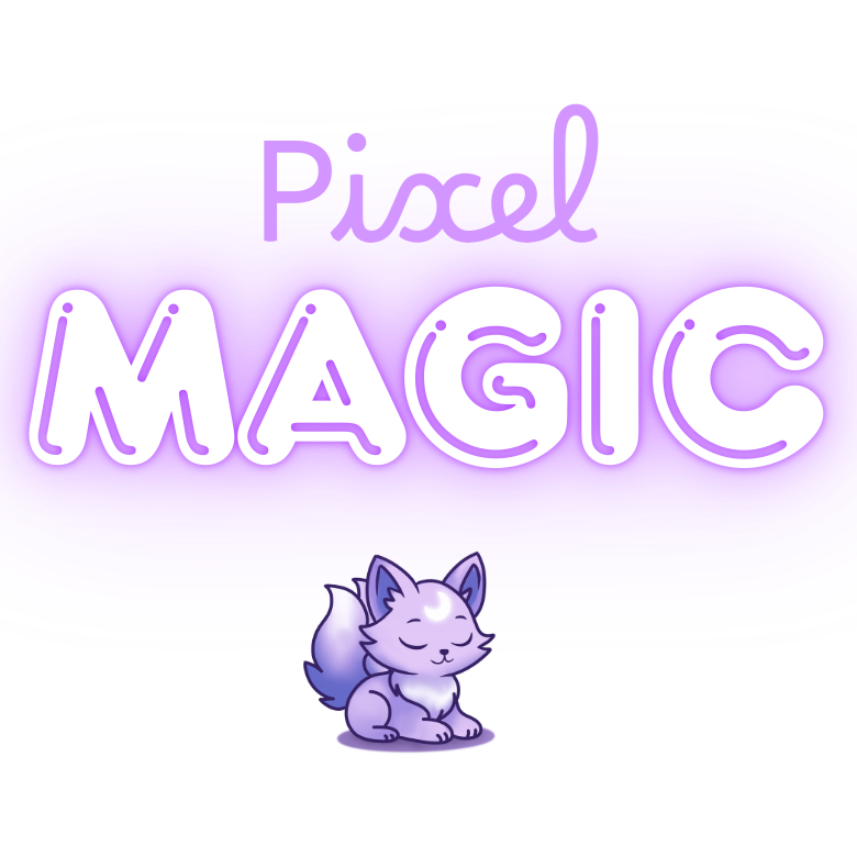 Kitsune Calm - fichier point de croix/DP/pixel